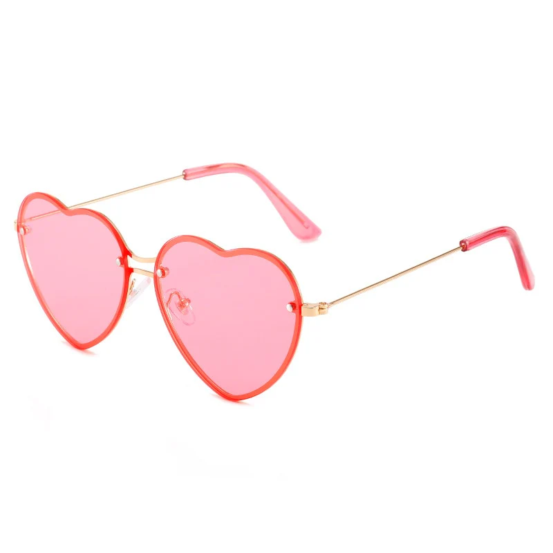 Classic Heart Shaped Sunglasses - Image 3