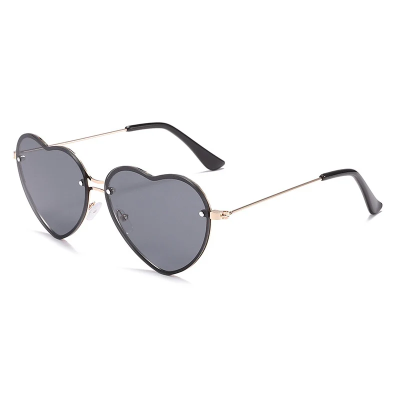 Classic Heart Shaped Sunglasses - Image 5