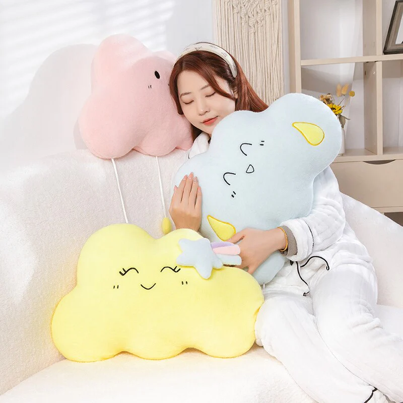 Cute Kawaii Cloud Plush Pillow - Image 6