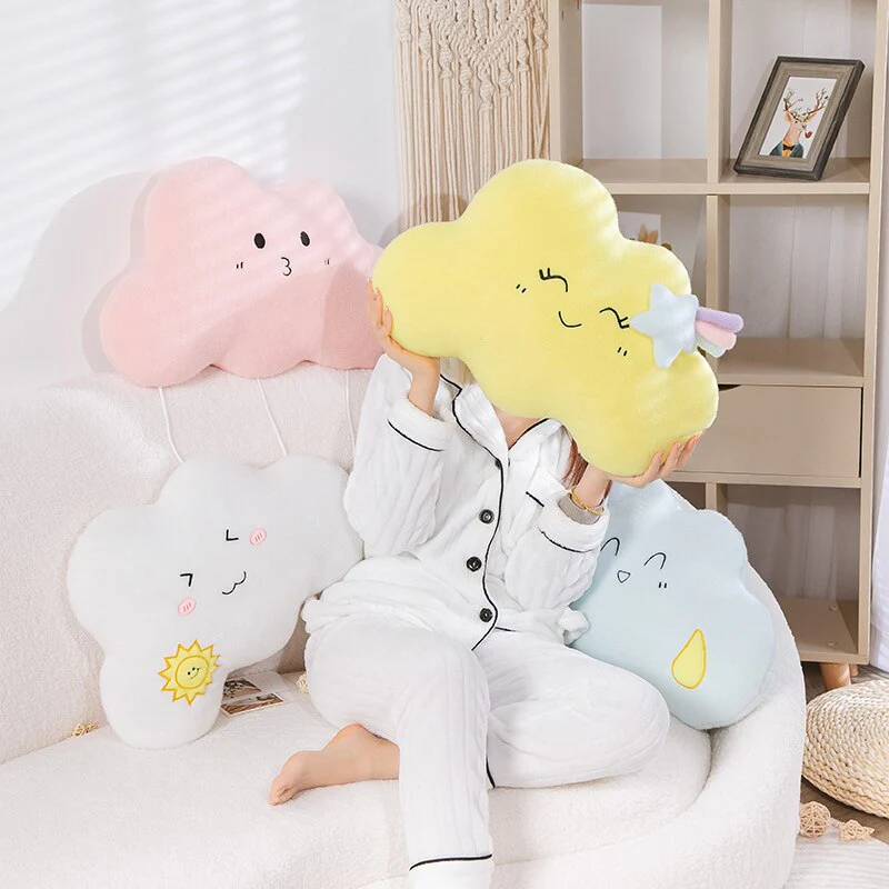 Cute Kawaii Cloud Plush Pillow - Image 9