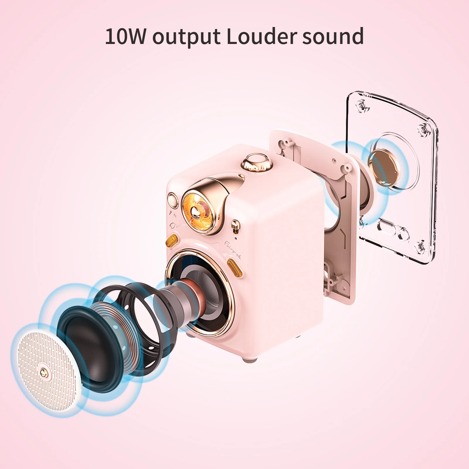 Divoom Fairy-OK Portable Bluetooth Speaker with Microphone - Image 5