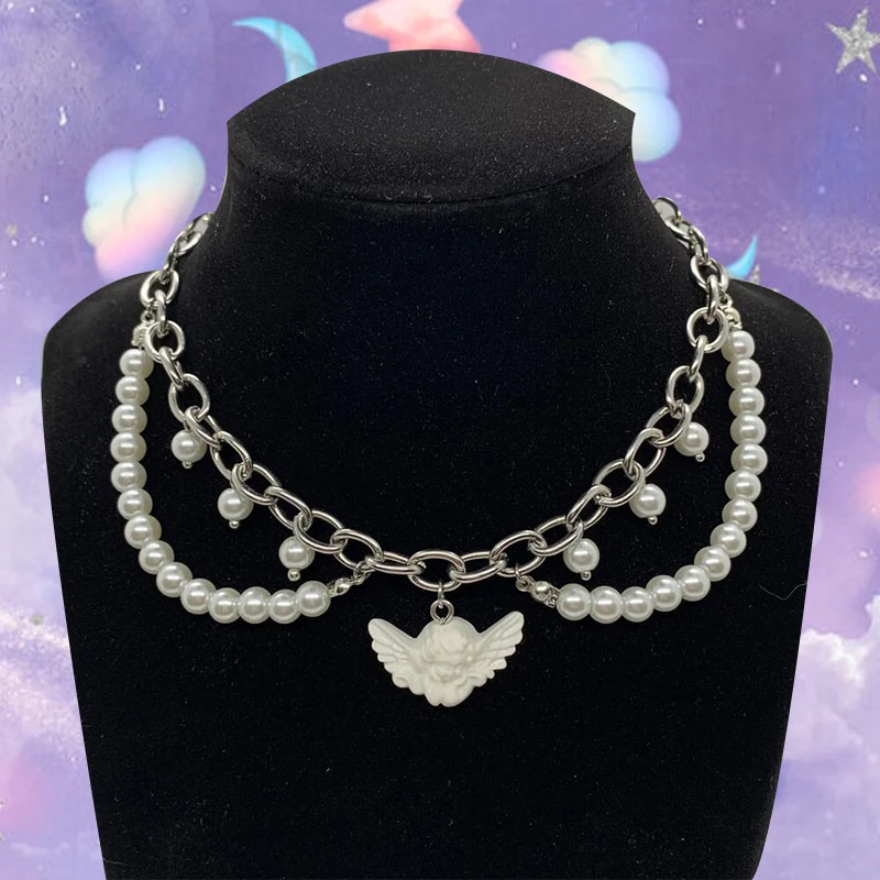 Dollette Angelcore Pearl Necklace - Image 4