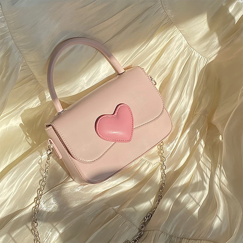 Dollette Kawaii Pink Heart Girly Handbag - Image 26
