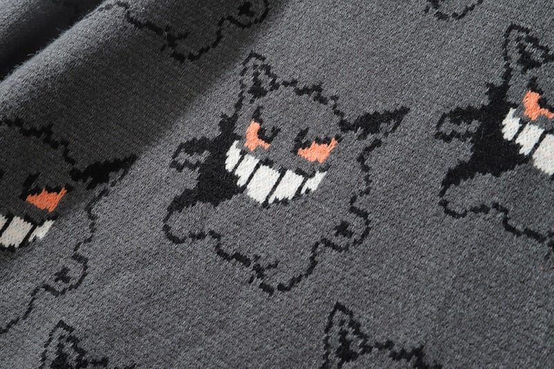 Pokemon Gengar Knitted Sweater - Image 17