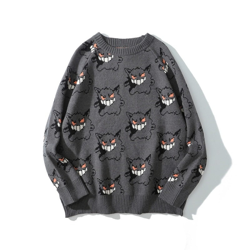 Pokemon Gengar Knitted Sweater - Image 2
