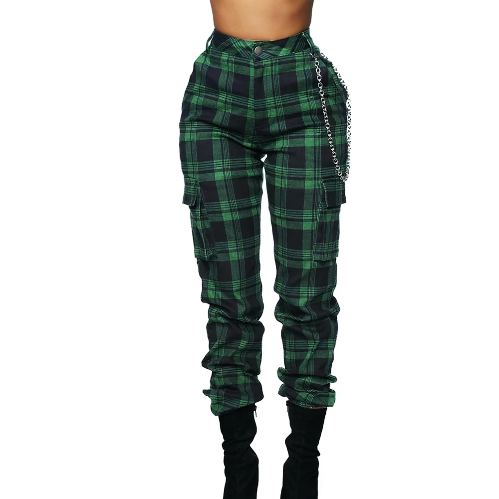 Egirl Punk Rock Plaid Pants