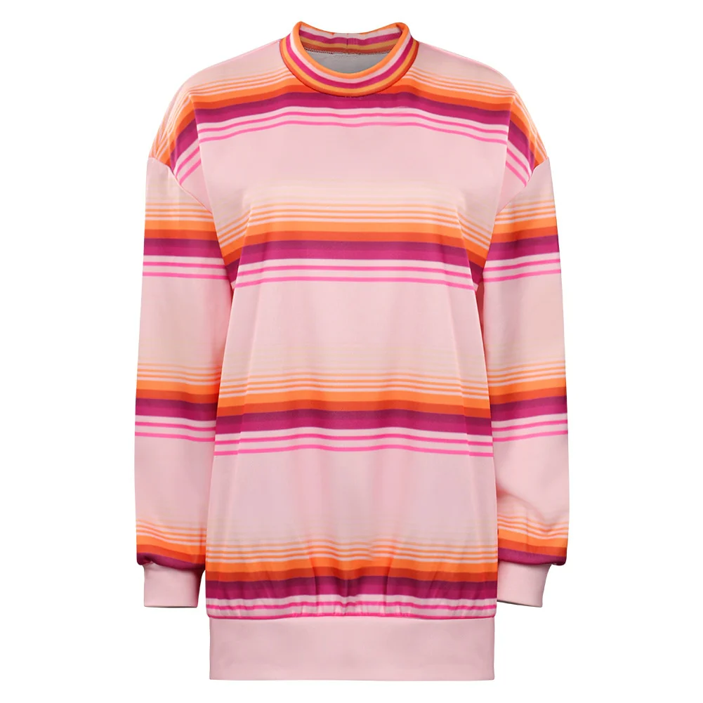 Enid Sinclair Wednesday Striped Sweatshirt