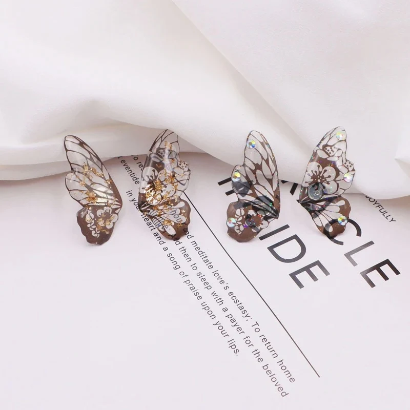 Fairy Gradient Butterfly Wings Earrings - Image 16