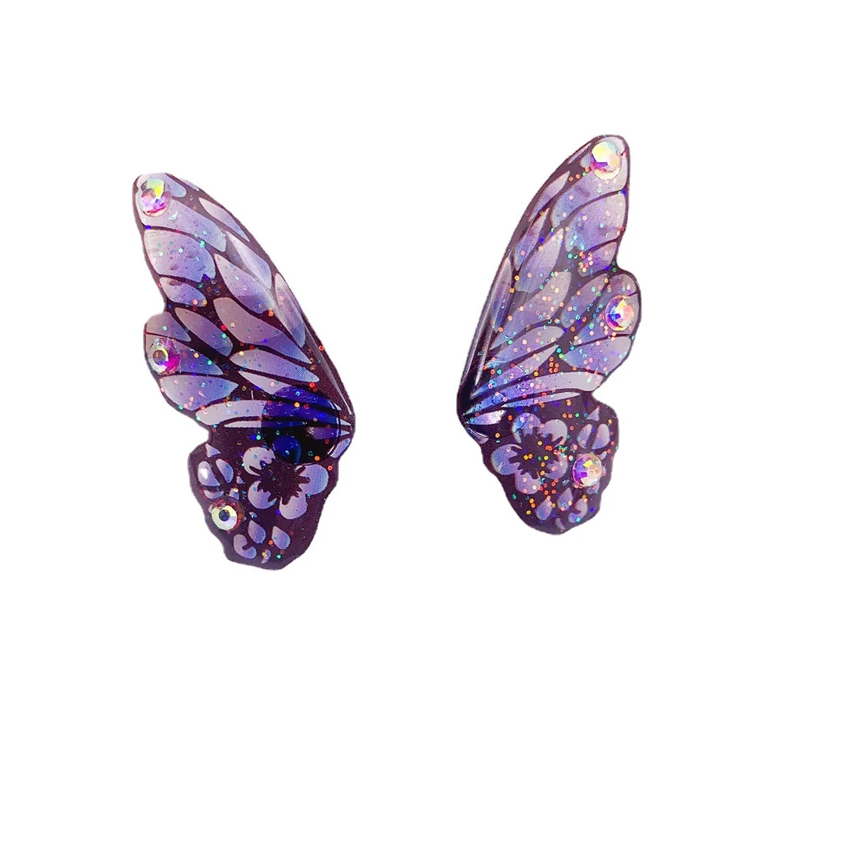 Fairy Gradient Butterfly Wings Earrings - Image 20