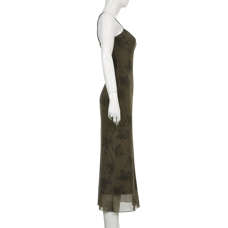 Fairy Grunge Floral Maxi Dress - Image 12