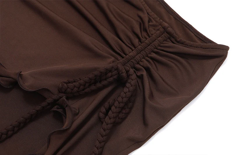 Fairy Grunge Ruffled Drawstring Skirt - Image 6