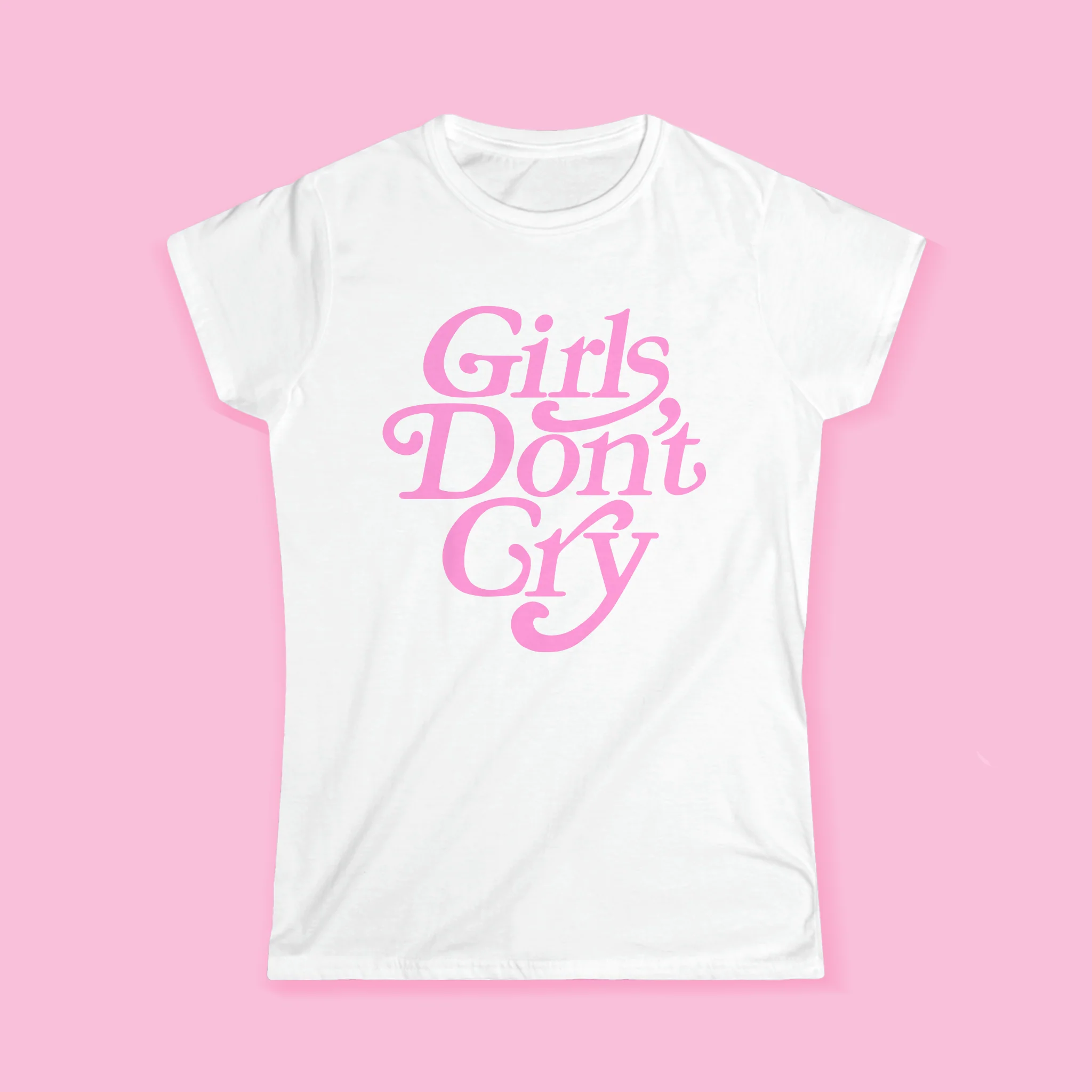 Girls Don't Cry Girly T-Shirt - Image 5