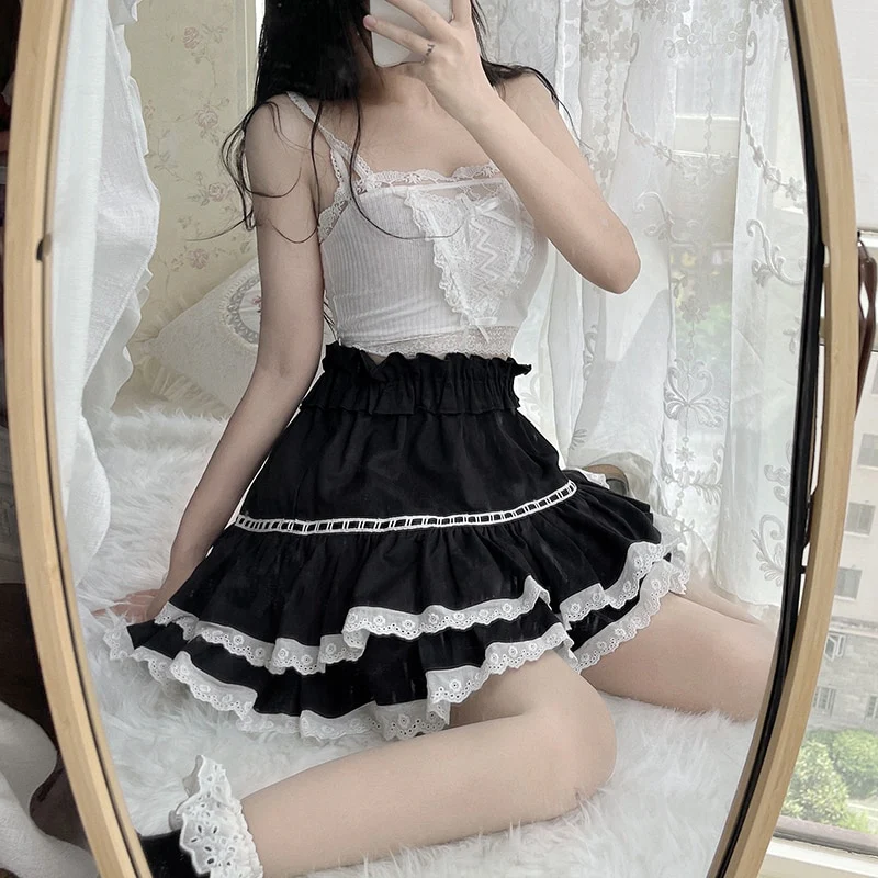 Gothic Lolita Mini Skirt - Image 2