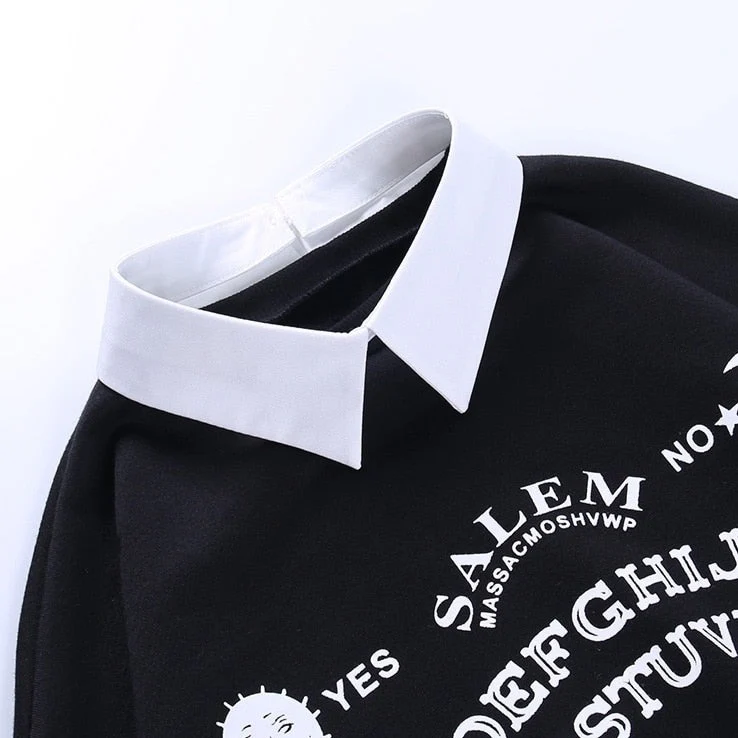 Gothic Ouija Board Sweashirt - Image 5