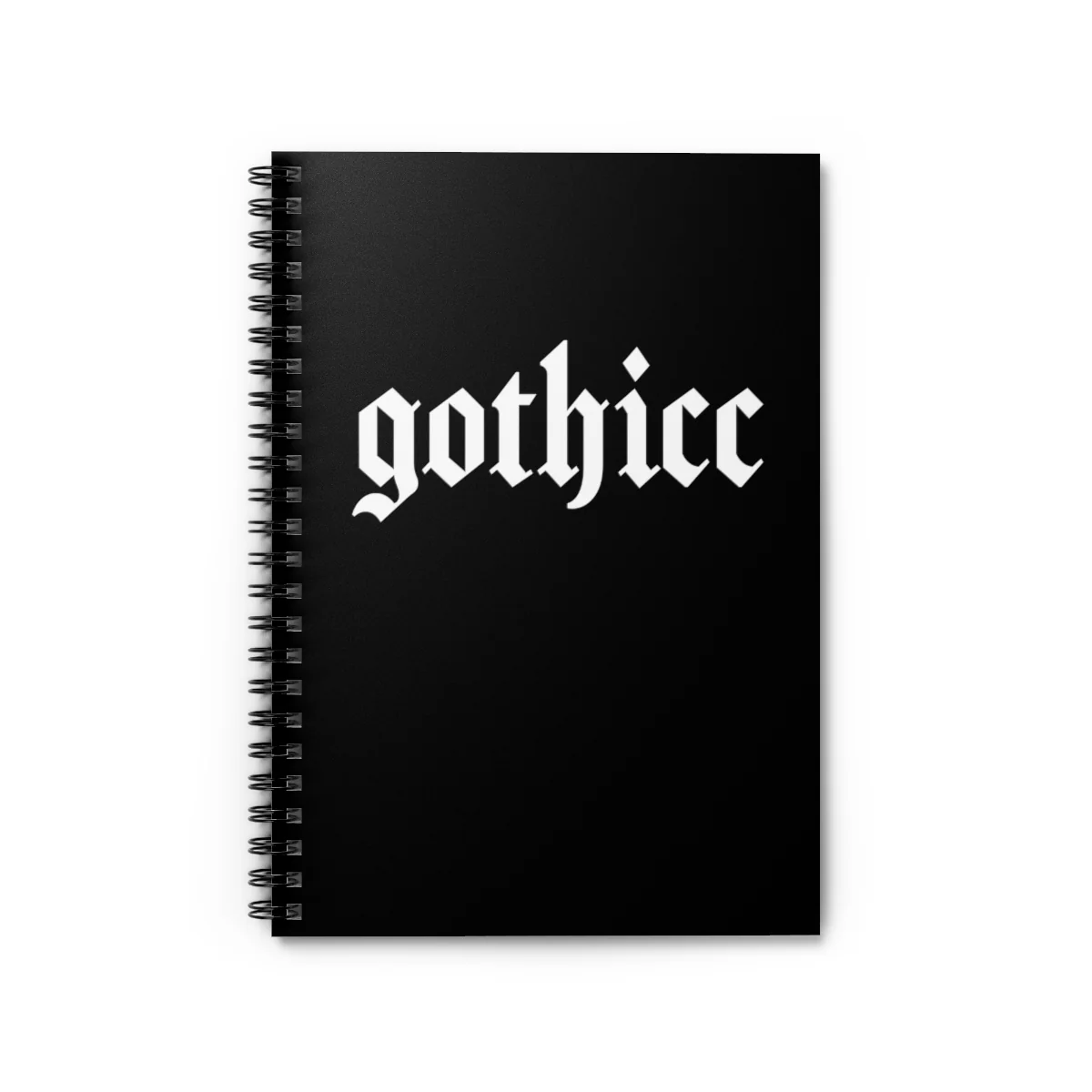 Gothicc Spiral Notebook - Image 2