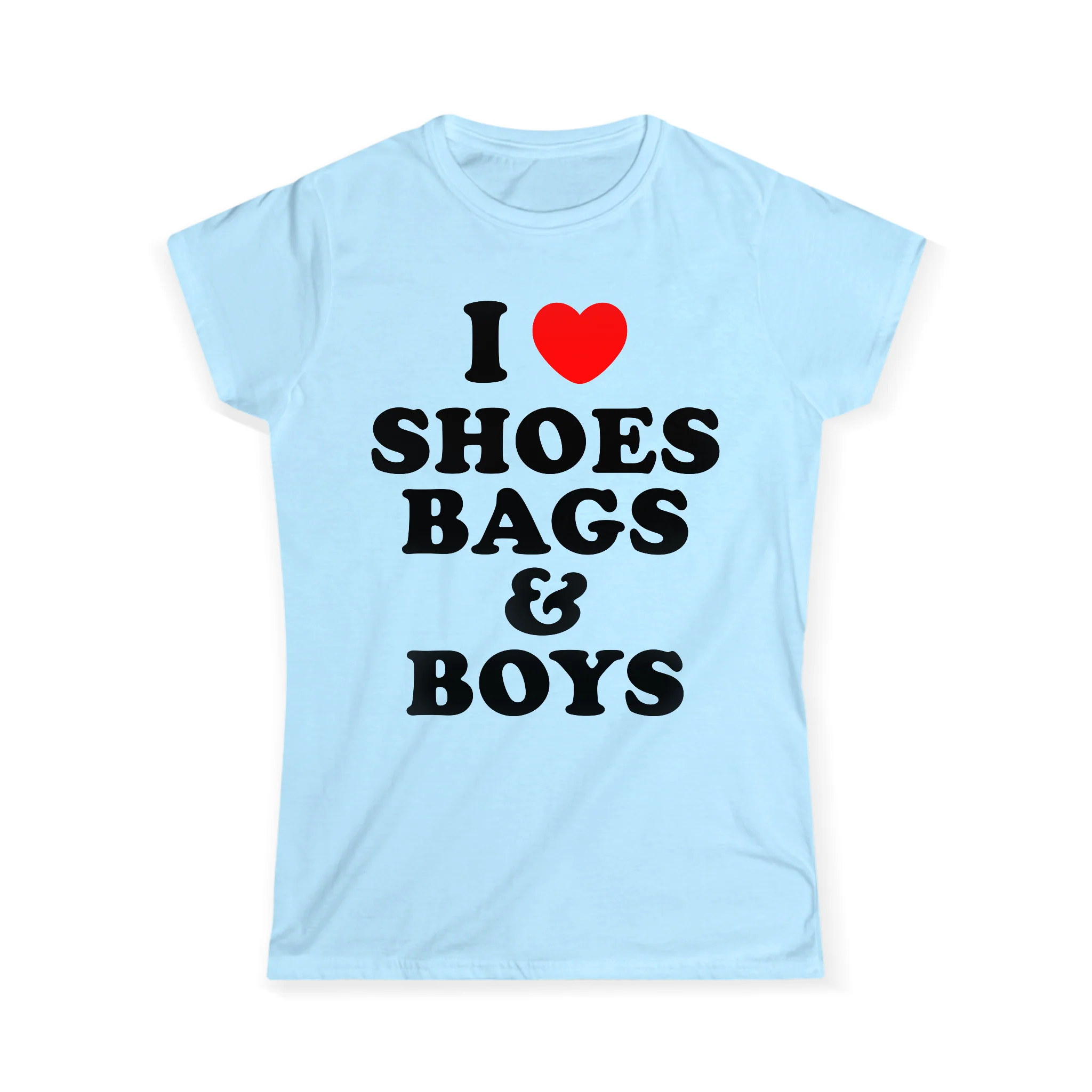 I Heart Shoes Bags & Boys Girly T-Shirt - Image 4