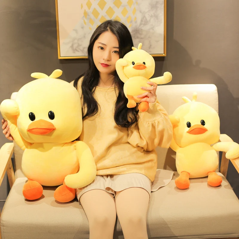 Kawaii Meme Duck Plush Cushion - Image 6