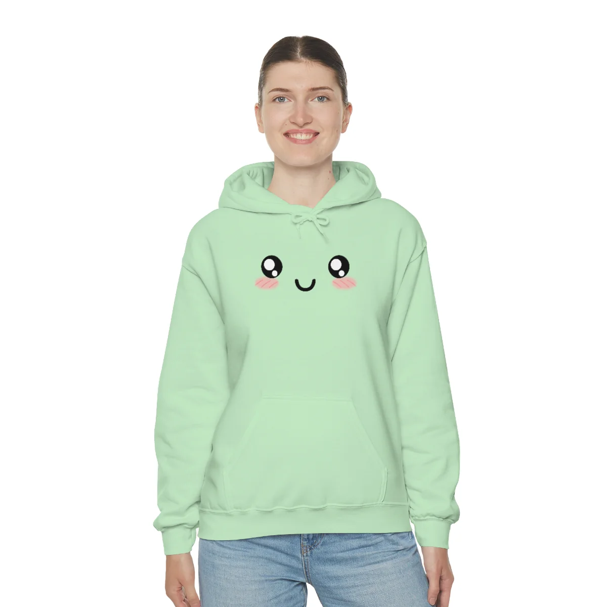 Kawaii Pastel Cutie Face Sweatshirt Hoodie - Image 8