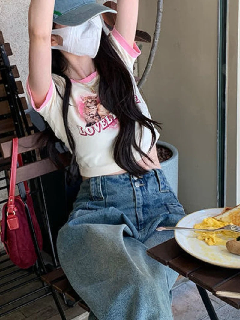 Lovely Life Kitten Crop Top - Image 8