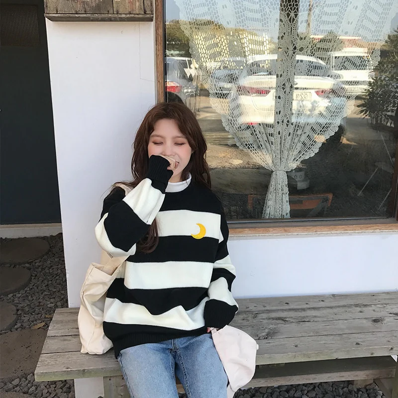 Moon Princess Striped Sweater - Image 6