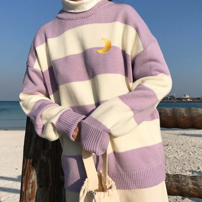 Moon Princess Striped Sweater - Image 8