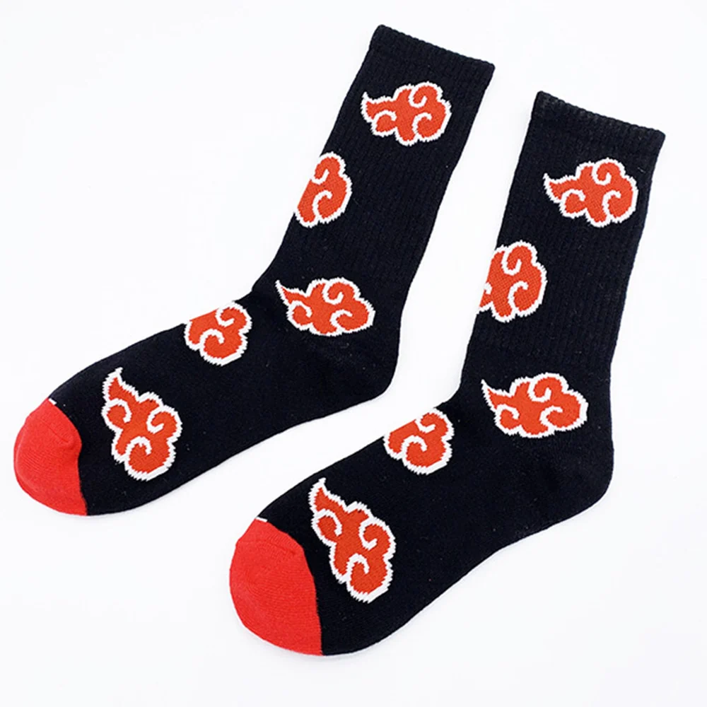 Naruto Akatsuki Red Cloud Socks - Image 2