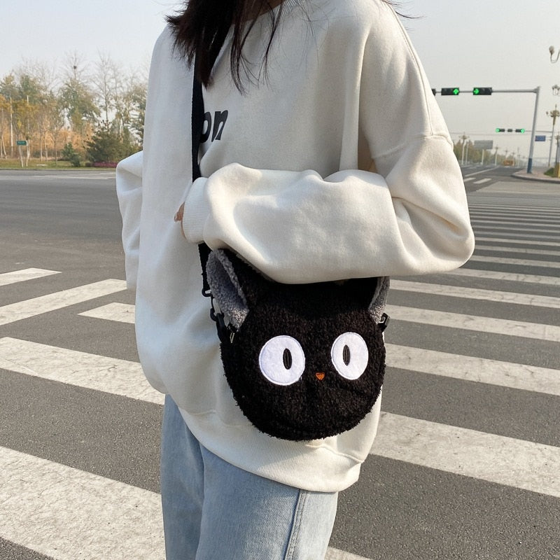 Neko Cat Face Shoulder Bag - Image 3