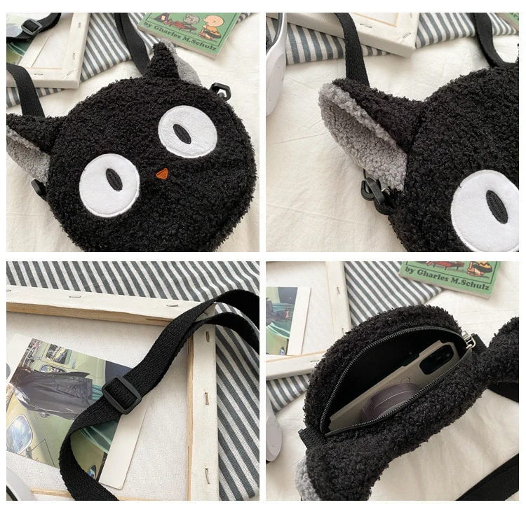 Neko Cat Face Shoulder Bag - Image 4