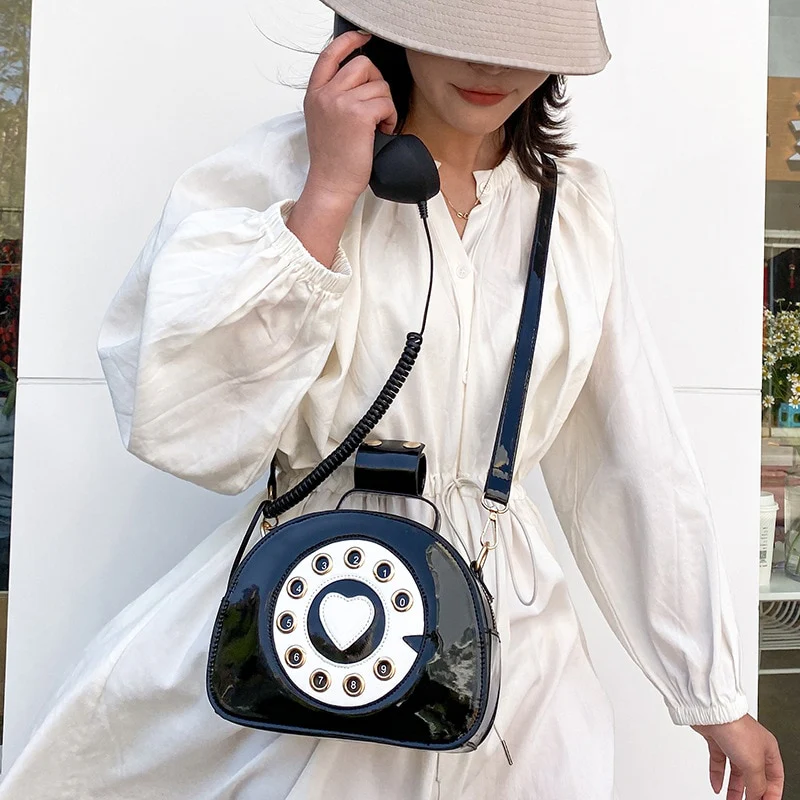 Old School Phone Shoulder Bag - Image 7