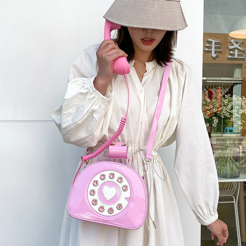 Old School Phone Shoulder Bag - Image 9