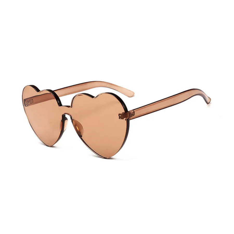 Oversize Heart Shaped Sunglasses - Image 4