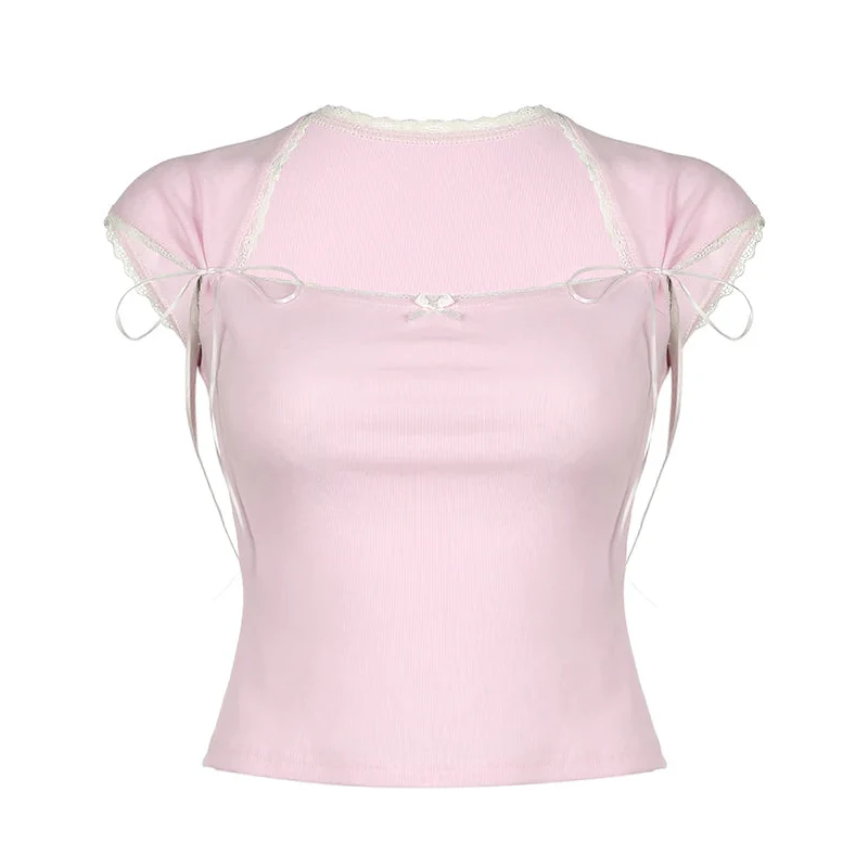 Pretty Coquette Top Pink
