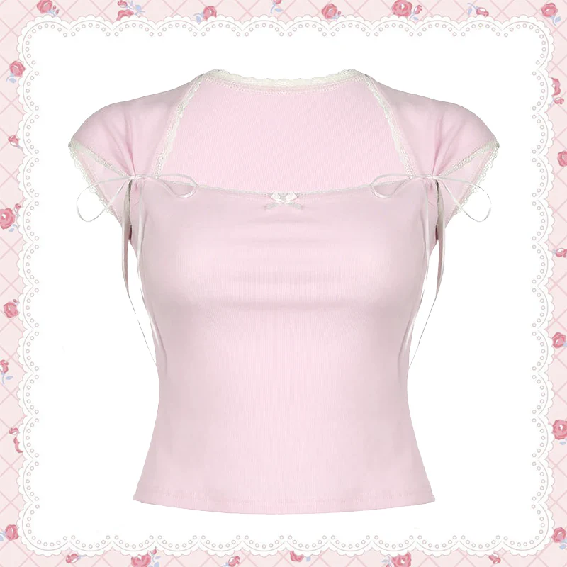 Pretty Coquette Top Pink - Image 8