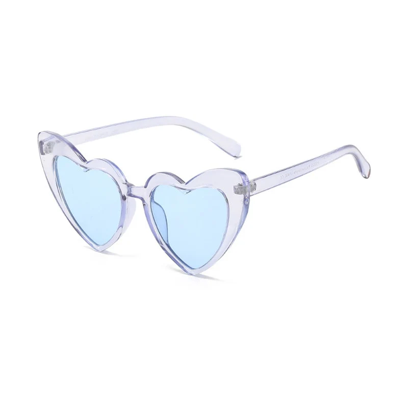 Retro Cat Eye Heart Shape Sunglasses - Image 4