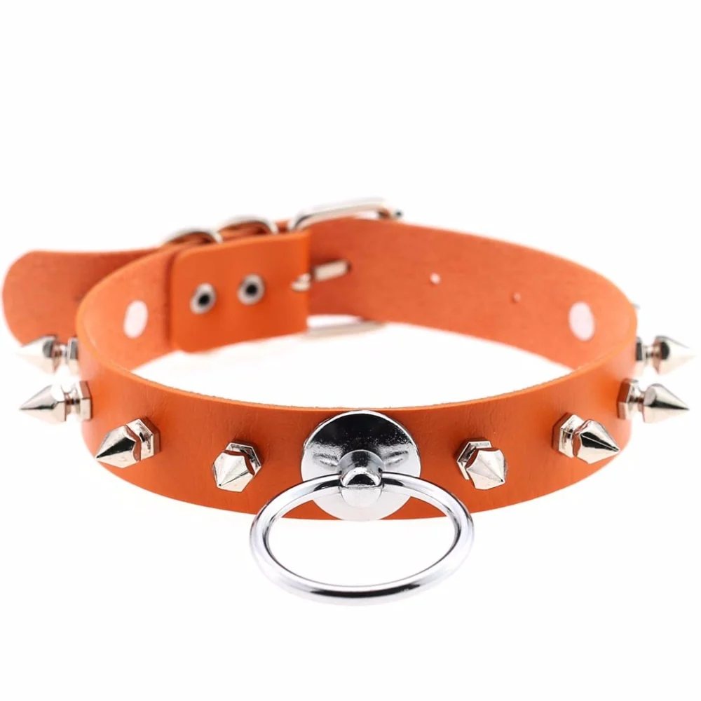 Riot Girl Choker Collar Necklace - Image 20