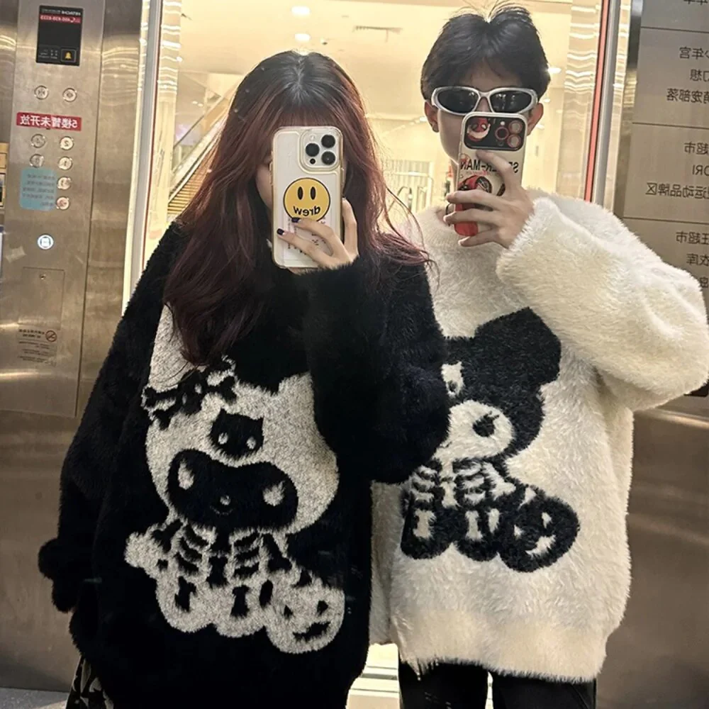 Skeleton Kuromi Sweater - Image 5