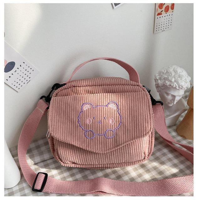 Soft Brown Mocha Kawaii Satchel bag - Image 3