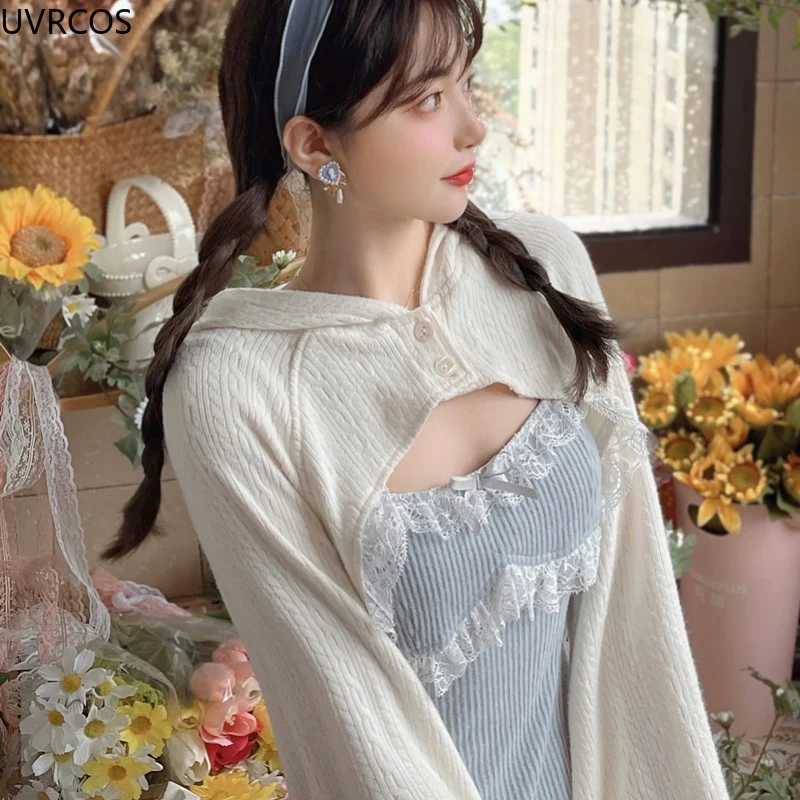 Sweet Lolita White Cardigan - Image 5