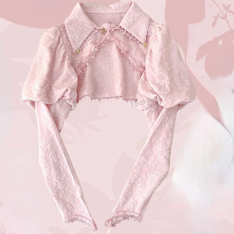 Soft Pink Sweet Lolita Skirt Set - Image 2