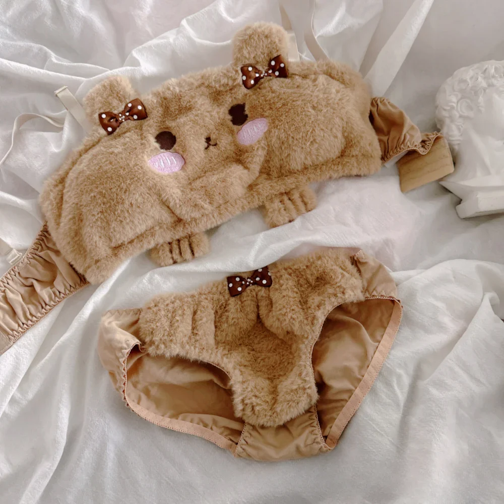 Soft Plush Teddy Bear Lingerie Set - Image 7