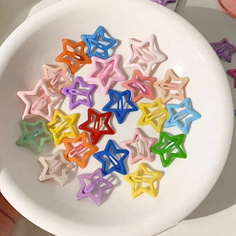 Star BB Hair Clips 10 pcs Set - Image 16