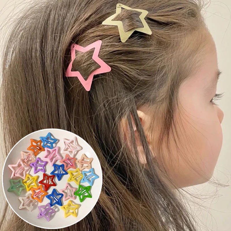 Star BB Hair Clips 10 pcs Set - Image 20