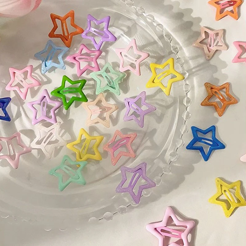 Star BB Hair Clips 10 pcs Set - Image 25