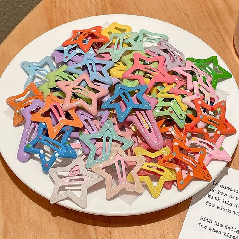 Star BB Hair Clips 10 pcs Set - Image 28