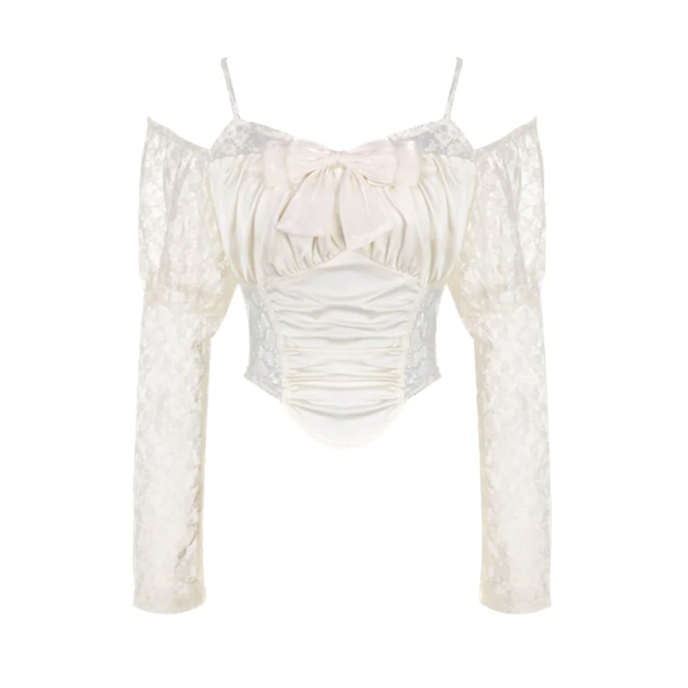 Vintage Dollette White Top - Image 2