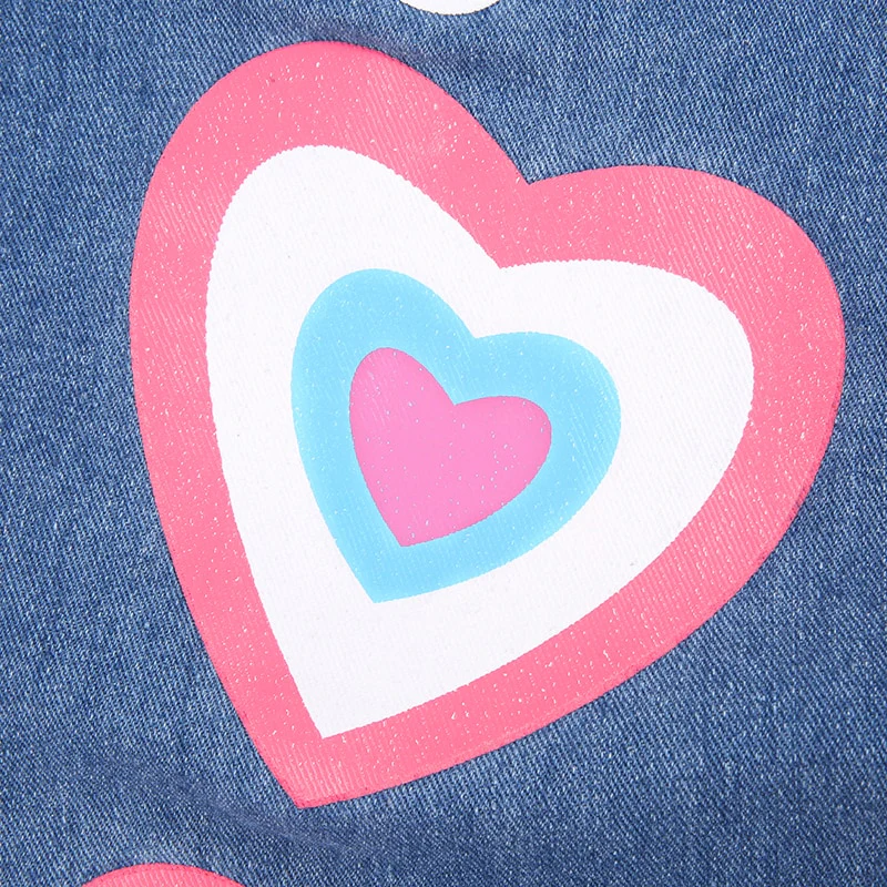 Y2K Indie Girl Heart Baggy Jeans - Image 14