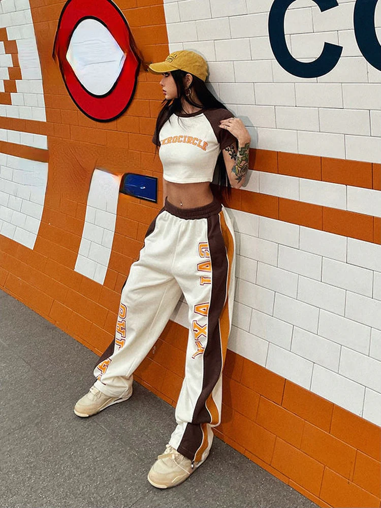 Y2K Retro Matching Set Crop Top + Pants - Image 6
